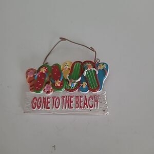 Gone to the Beach Ornament